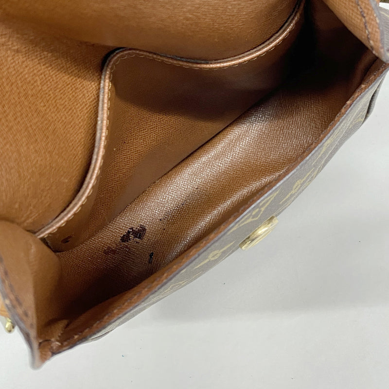 【6kd4544】ルイヴィトン ショルダーバッグ モノグラム ミニサンクルー M51244 ブラウン【中古】レディース