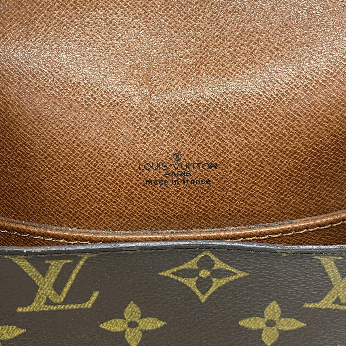 【6kd4544】ルイヴィトン ショルダーバッグ モノグラム ミニサンクルー M51244 ブラウン【中古】レディース