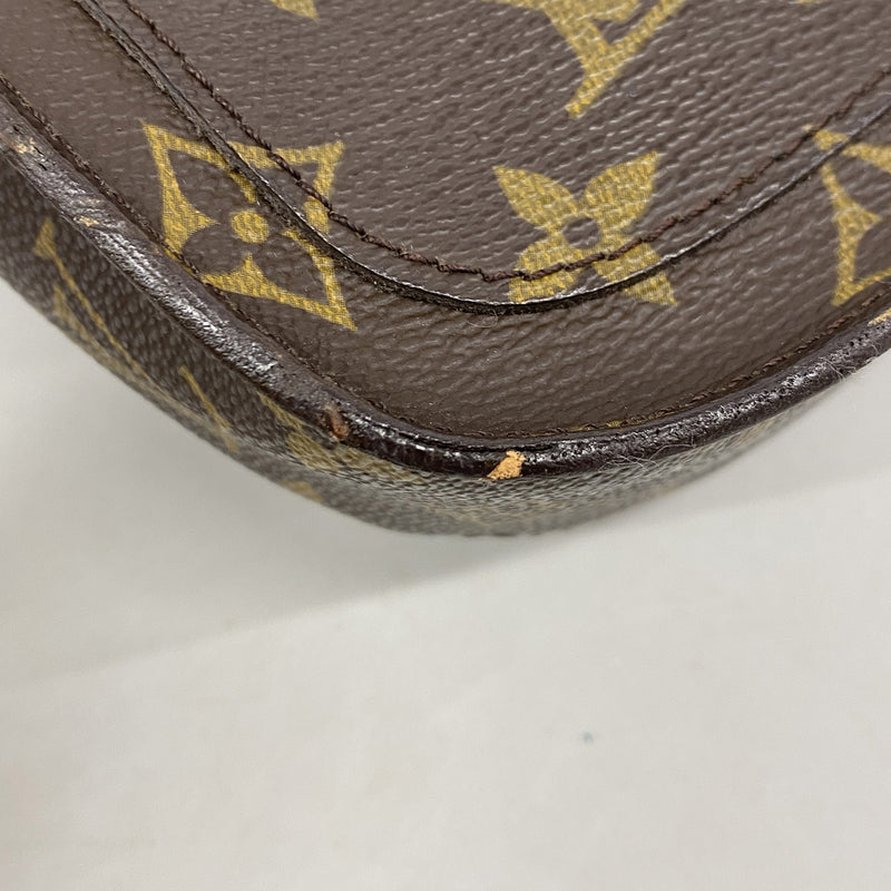 【6kd4544】ルイヴィトン ショルダーバッグ モノグラム ミニサンクルー M51244 ブラウン【中古】レディース