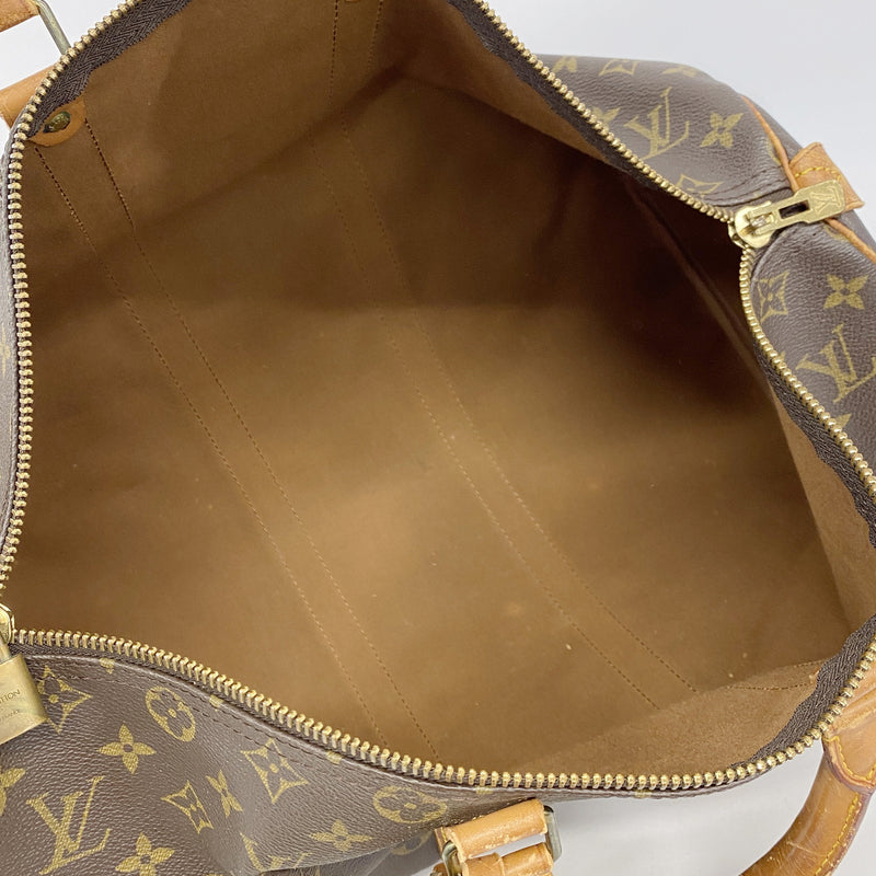 【6kd4546】ルイヴィトン ボストンバッグ モノグラム キーポル45 M41428 ブラウン【中古】メンズ レディース ユニセックス