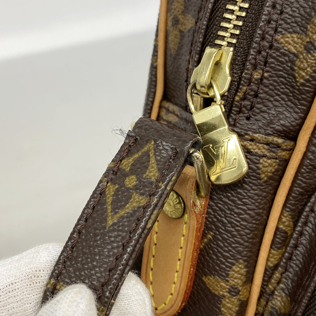 【6kd4567】ルイヴィトン ショルダーバッグ モノグラム アマゾン M45236 ブラウン【中古】レディース