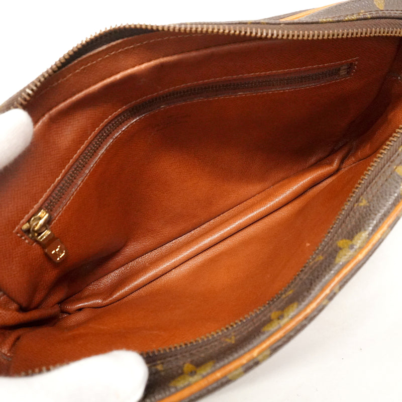 【6kd4580】ルイヴィトン クラッチバッグ モノグラム マルリードラゴンヌGM M51825 ブラウン【中古】メンズ