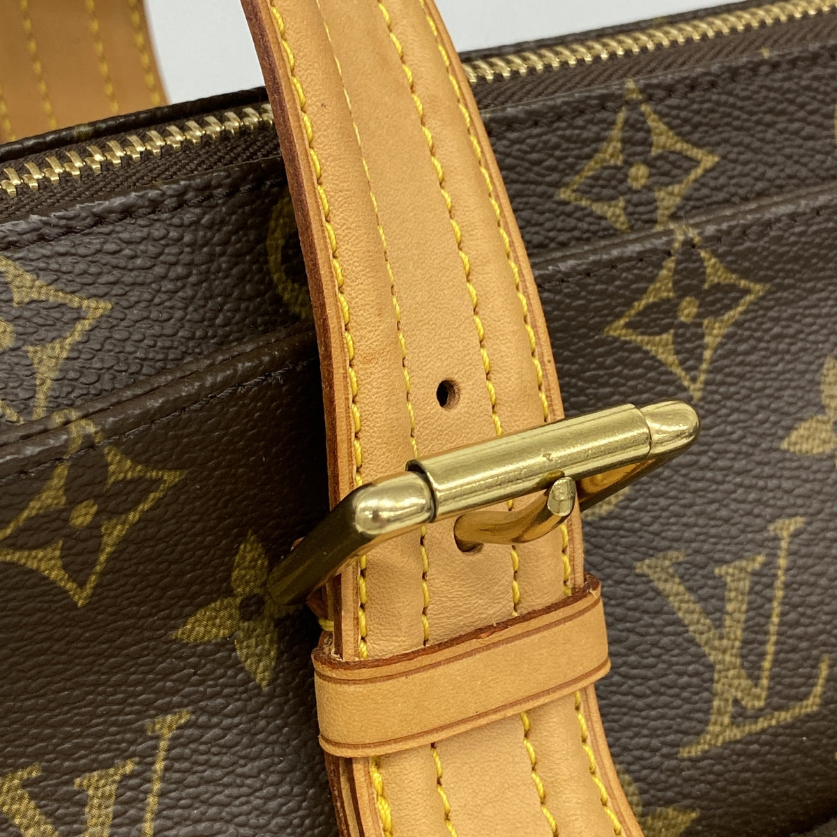 【6kd4585】ルイヴィトン トートバッグ モノグラム ミュルティプリシテ M51162 ブラウン【中古】レディース