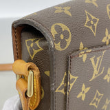 【6kd4586】ルイヴィトン ショルダーバッグ モノグラム サンクルーMM M51243 ブラウン【中古】レディース