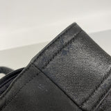 【6kd4593】シャネル トートバッグ パリビアリッツ キャンバス ブラック シルバー金具【中古】レディース