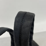 【6kd4593】シャネル トートバッグ パリビアリッツ キャンバス ブラック シルバー金具【中古】レディース