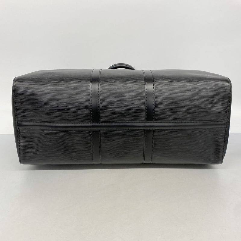 【6kd4599】ルイヴィトン ボストンバッグ エピ キーポル50 M42962 ノワール【中古】メンズ レディース ユニセックス