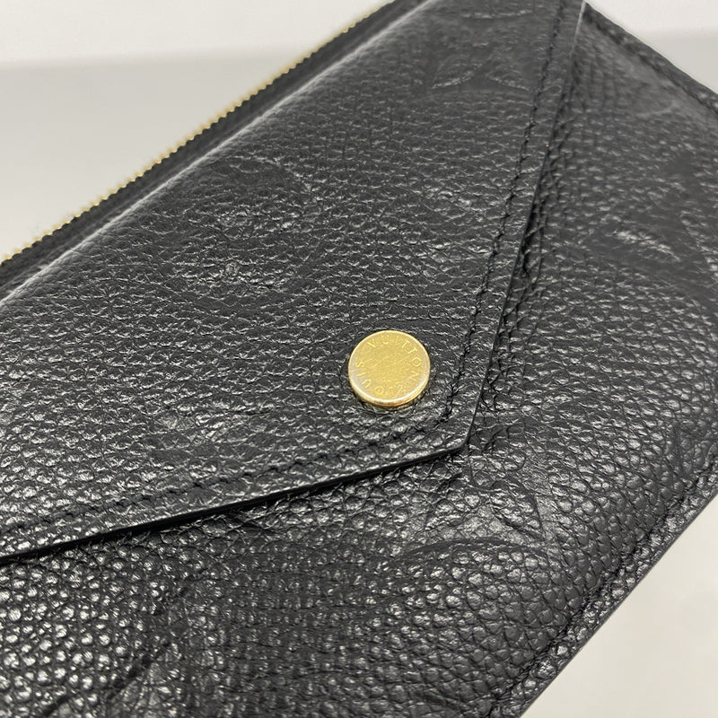 【6kd4602】ルイヴィトン コインケース モノグラム・アンプラント ポルトカルトレクトヴェルソ M69421 ノワール【中古】メンズ レディース ユニセックス