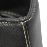 【6kd4621】クリスチャンディオール ハンドバッグ レザー ブラック ゴールド金具 2wayバッグ【中古】レディース