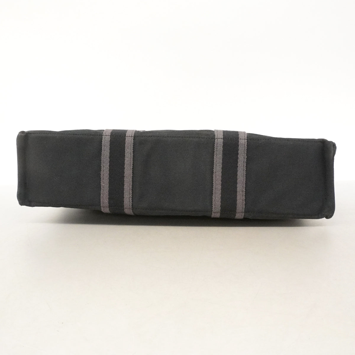【6kd4628】エルメス トートバッグ フールトゥMM キャンバス ブラック シルバー金具【中古】レディース