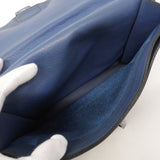 【6kd4630】エルメス ブリーフケース サックアデペッシュ27 トリヨンクレマンス ブルーブライトン シルバー金具 □J刻印【中古】メンズ