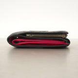 【6kd4631】シャネル 財布 カンボン ラムスキン ブラック シルバー金具【中古】レディース