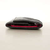 【6kd4632】シャネル キーケース カンボン ラムスキン ブラック シルバー金具【中古】レディース