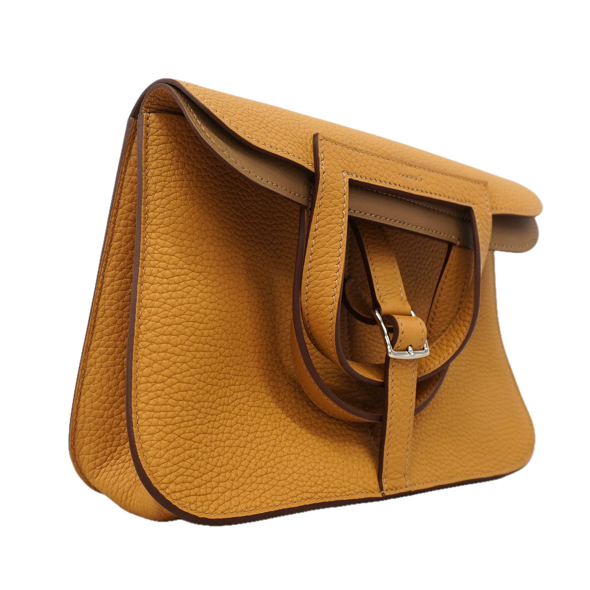 【6kd4638】エルメス ハンドバッグ アルザン25 トリヨンクレマンス セサミ シルバー金具 Z刻印【中古】レディース