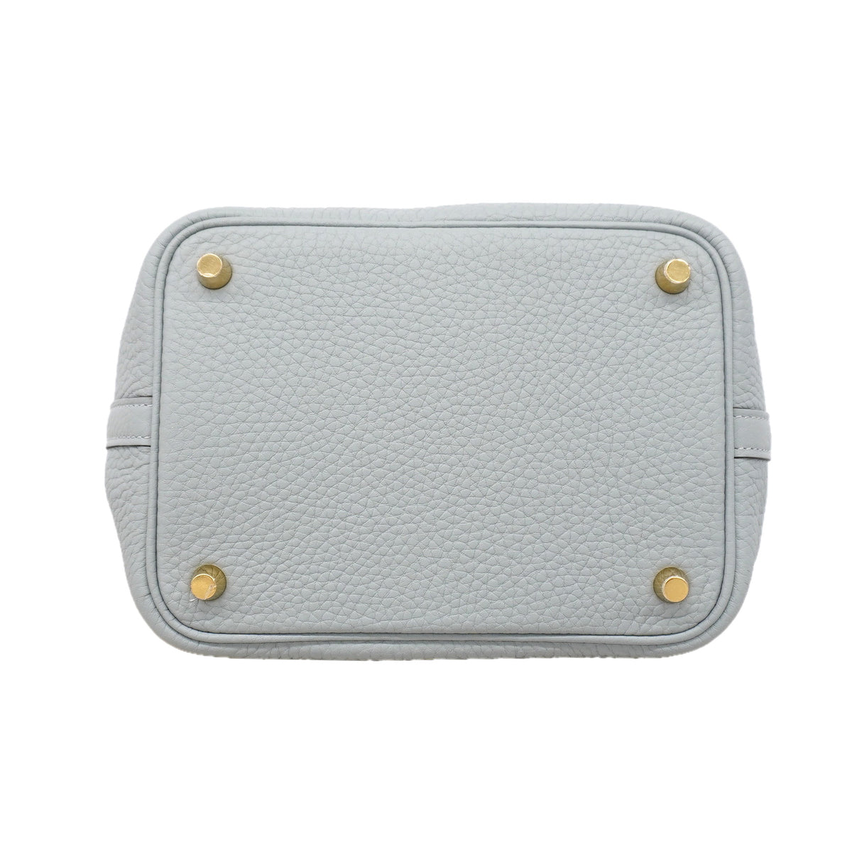 【6kd4641】エルメス ハンドバッグ ピコタンロックPM トリヨンクレマンス グリパンタン ゴールド金具 K刻印【中古】レディース
