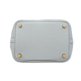 【6kd4641】エルメス ハンドバッグ ピコタンロックPM トリヨンクレマンス グリパンタン ゴールド金具 K刻印【中古】レディース