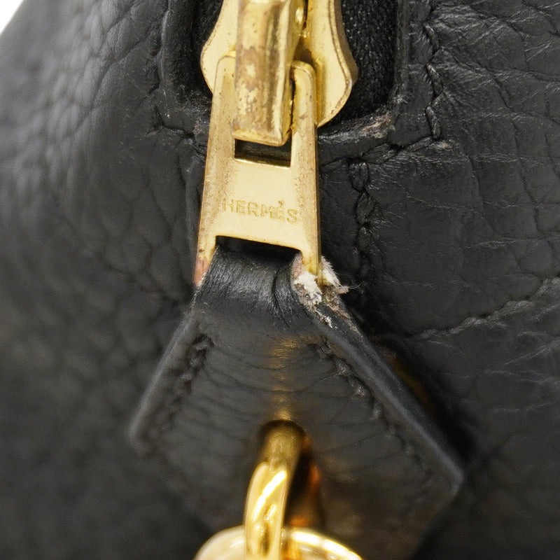 【6kd4642】エルメス ハンドバッグ ボリード31 トリヨンクレマンス ブラック ゴールド金具 □I刻印 2wayバッグ【中古】レディース