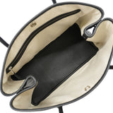 【6kd4652】エルメス トートバッグ ガーデンパーティPM カントリー ブラック シルバー金具 T刻印【中古】レディース
