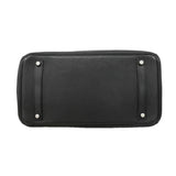 【6kd4653】エルメス ハンドバッグ バーキン35 トゴ ブラック シルバー金具 □M刻印【中古】レディース
