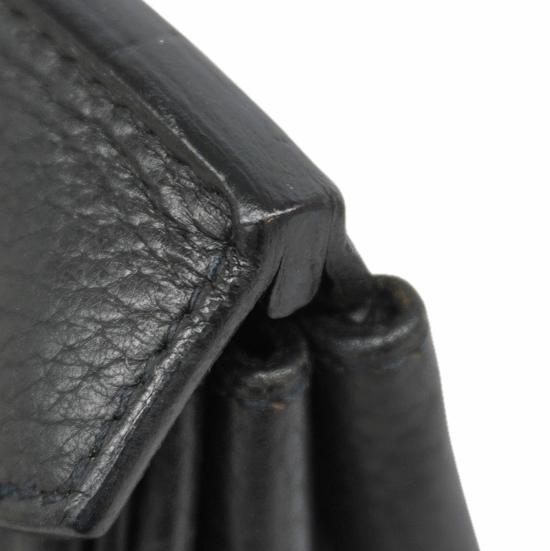 【6kd4653】エルメス ハンドバッグ バーキン35 トゴ ブラック シルバー金具 □M刻印【中古】レディース