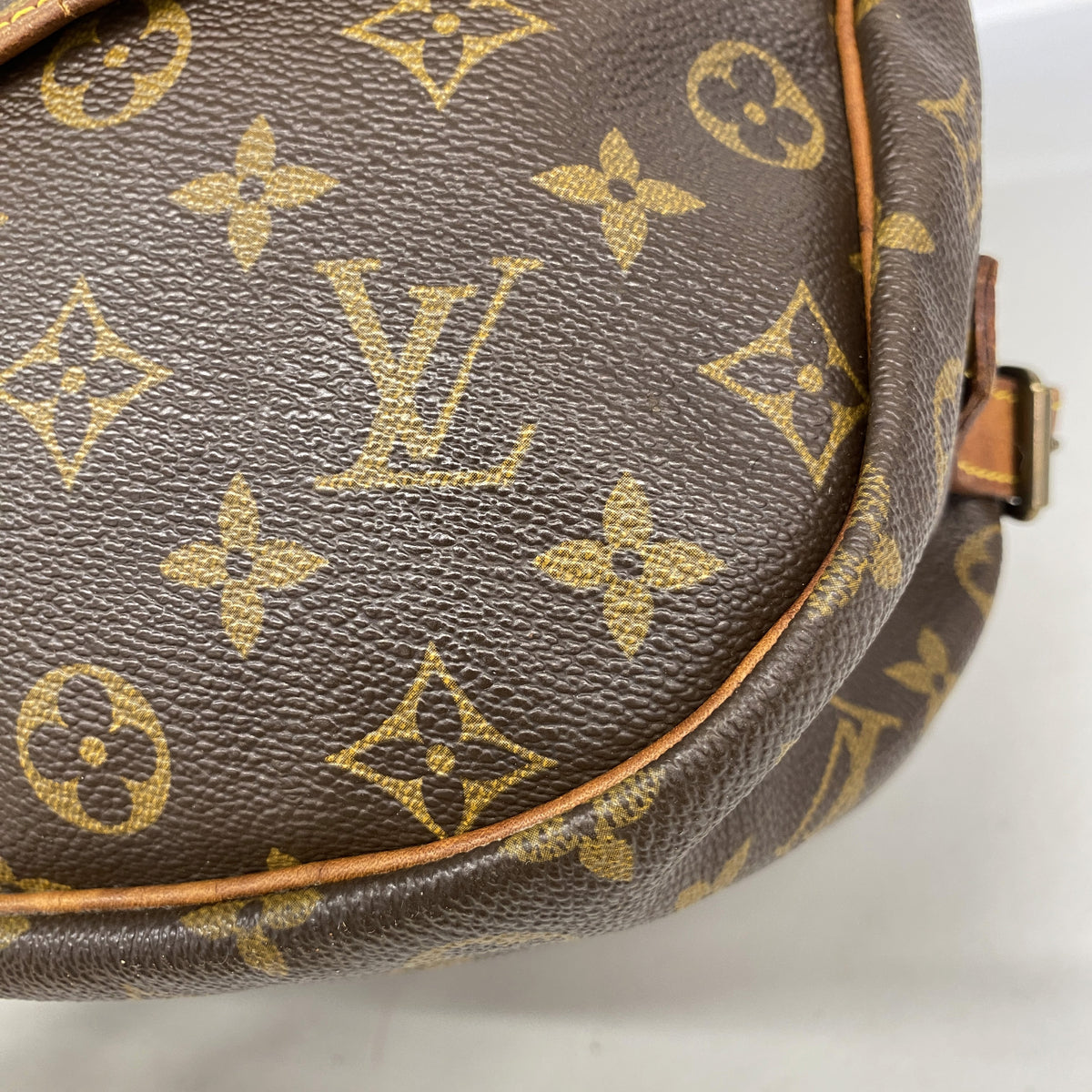 【6kd4659】ルイヴィトン ショルダーバッグ モノグラム ソミュール35 M42254 ブラウン【中古】レディース