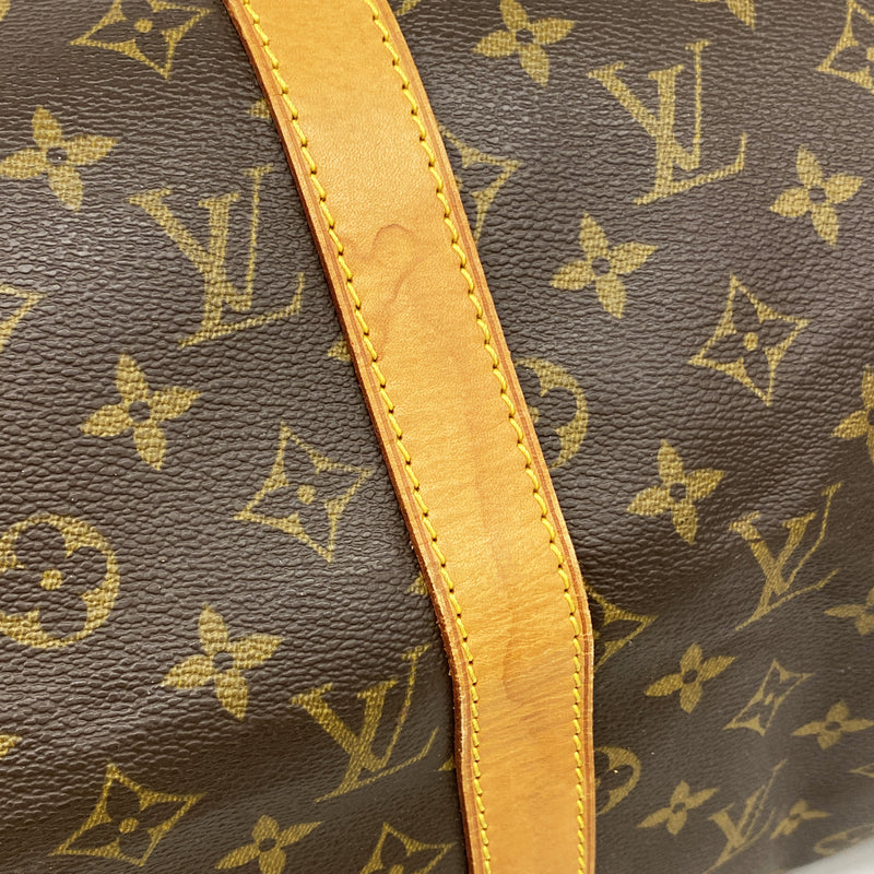 【6kd4666】ルイヴィトン ボストンバッグ モノグラム キーポル50 M41426 ブラウン【中古】メンズ レディース ユニセックス