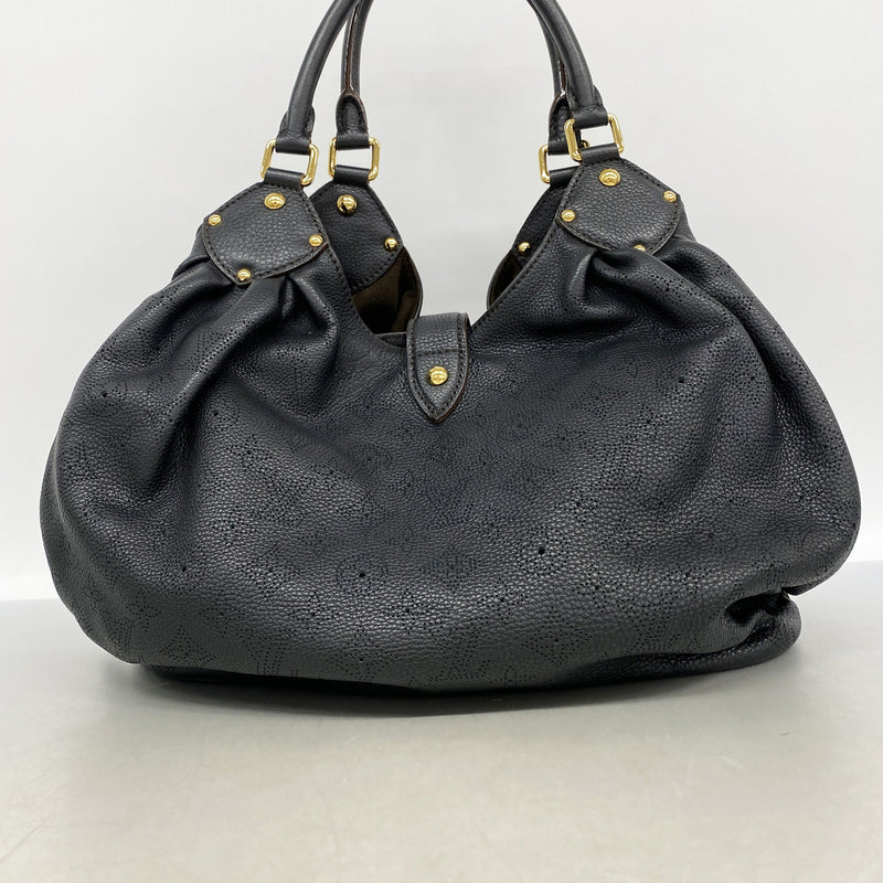 【6kd4671】ルイヴィトン トートバッグ マヒナ L M95765 ノワール【中古】レディース