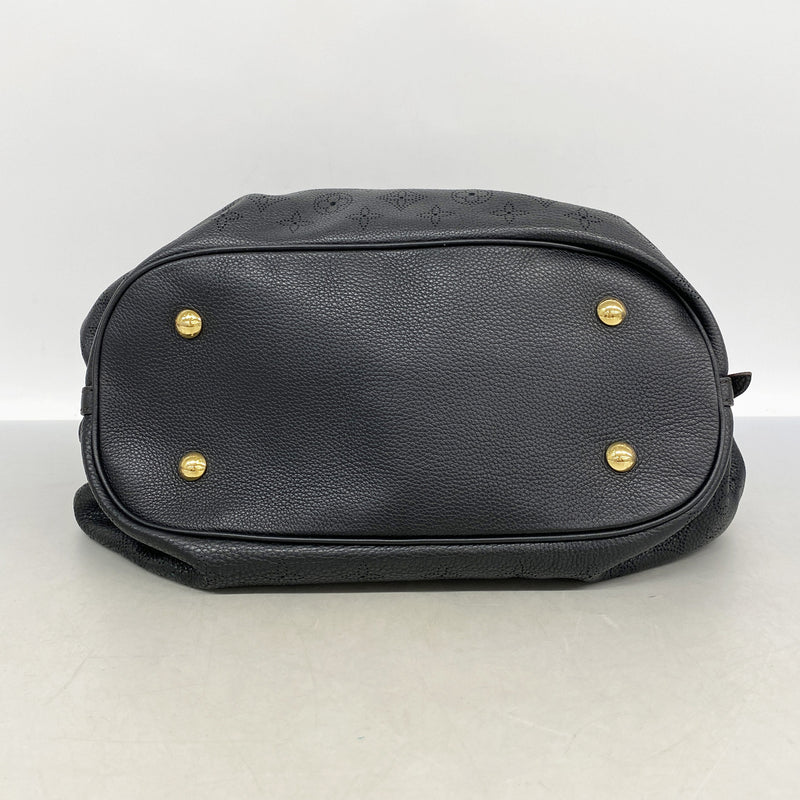 【6kd4671】ルイヴィトン トートバッグ マヒナ L M95765 ノワール【中古】レディース