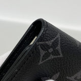 【6kd4680】ルイヴィトン キーケース モノグラム・エクリプス ミュルティクレ6 M82603 ブラック【中古】メンズ