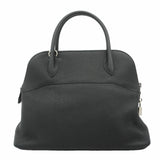 【6kd4692】エルメス ハンドバッグ ボリード31 トリヨンクレマンス ブラック シルバー金具 C刻印 2wayバッグ【中古】レディース