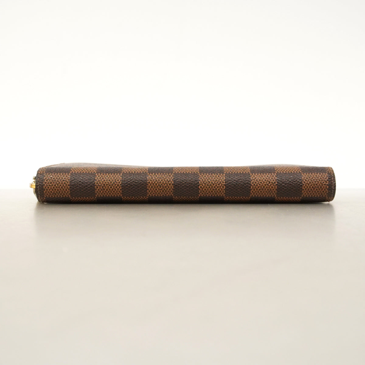 【6kd4737】ルイヴィトン 長財布 モノグラム ジッピーウォレット N60015 エベヌ【中古】レディース