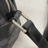 【6kd4744】ルイヴィトン ショルダーバッグ ダミエ・グラフィット イオ N45252 ブラック グレー【中古】メンズ