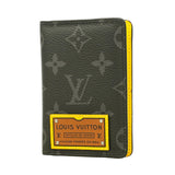 【6kd4758】ルイヴィトン カードケース モノグラム・エクリプス オーガナイザードゥポッシュ M69250 ブラック【中古】メンズ