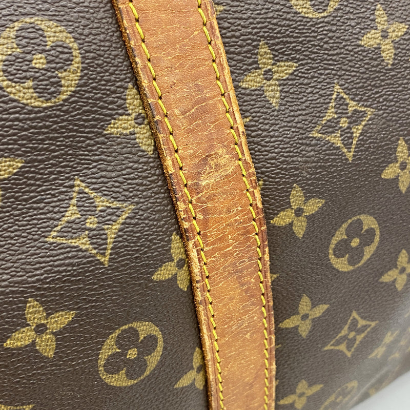 【6kd4761】ルイヴィトン ボストンバッグ モノグラム キーポルバンドリエール60 M41412 ブラウン【中古】メンズ レディース ユニセックス
