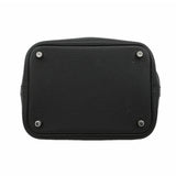 【6kd4791】エルメス ハンドバッグ ピコタンロックPM トリヨンクレマンス ブラック シルバー金具 D刻印【中古】レディース