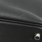 【6kd4791】エルメス ハンドバッグ ピコタンロックPM トリヨンクレマンス ブラック シルバー金具 D刻印【中古】レディース