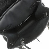 【6kd4792】エルメス ショルダーバッグ ケリーアッカドPM トゴ ブラック シルバー金具 K刻印【中古】レディース