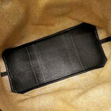 【6kd4799-h】エルメス トートバッグ ガーデンパーティPM トワルアッシュ ブラック シルバー金具 □G刻印【中古】レディース
