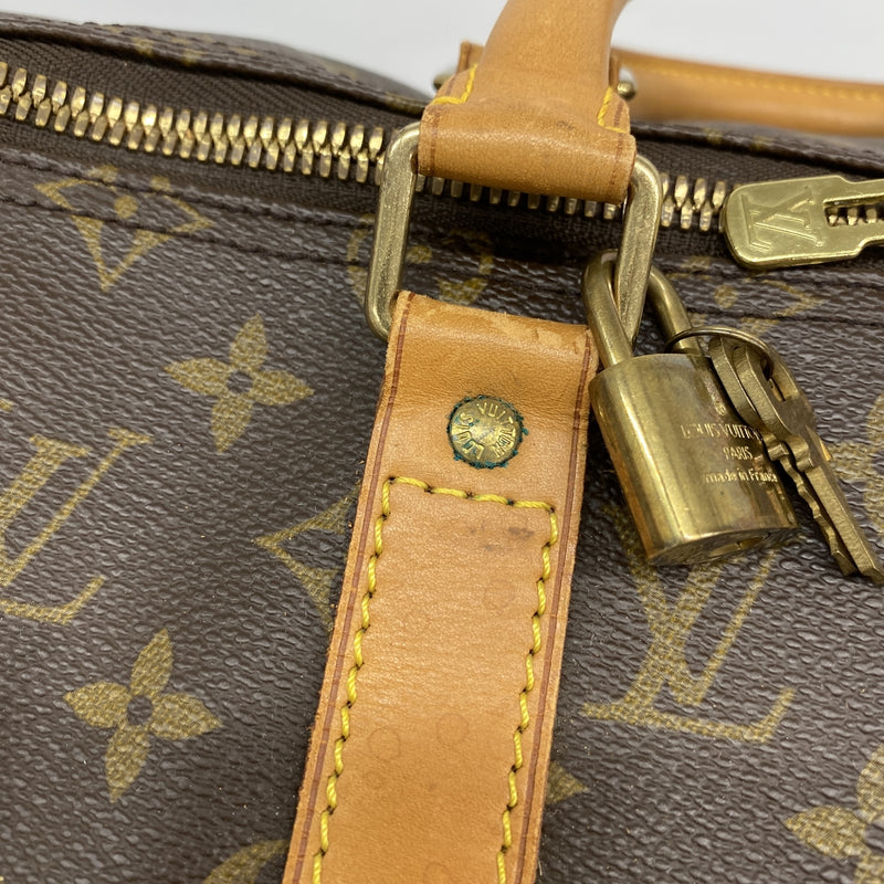 【6kd4830】ルイヴィトン ボストンバッグ モノグラム キーポル50 M41426 ブラウン【中古】メンズ レディース ユニセックス