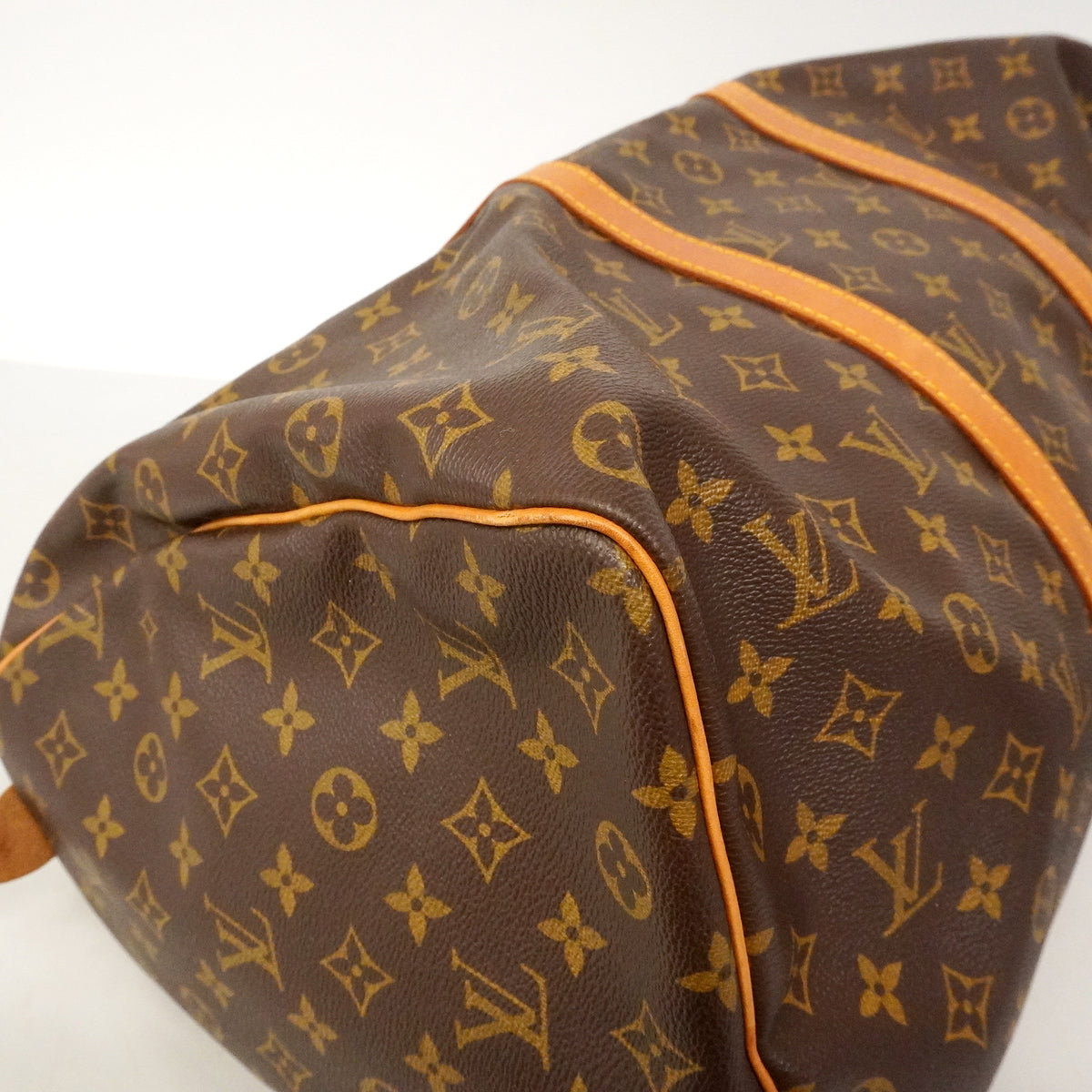 【6kd4836】ルイヴィトン ボストンバッグ モノグラム キーポル50 M41426 ブラウン【中古】メンズ レディース ユニセックス