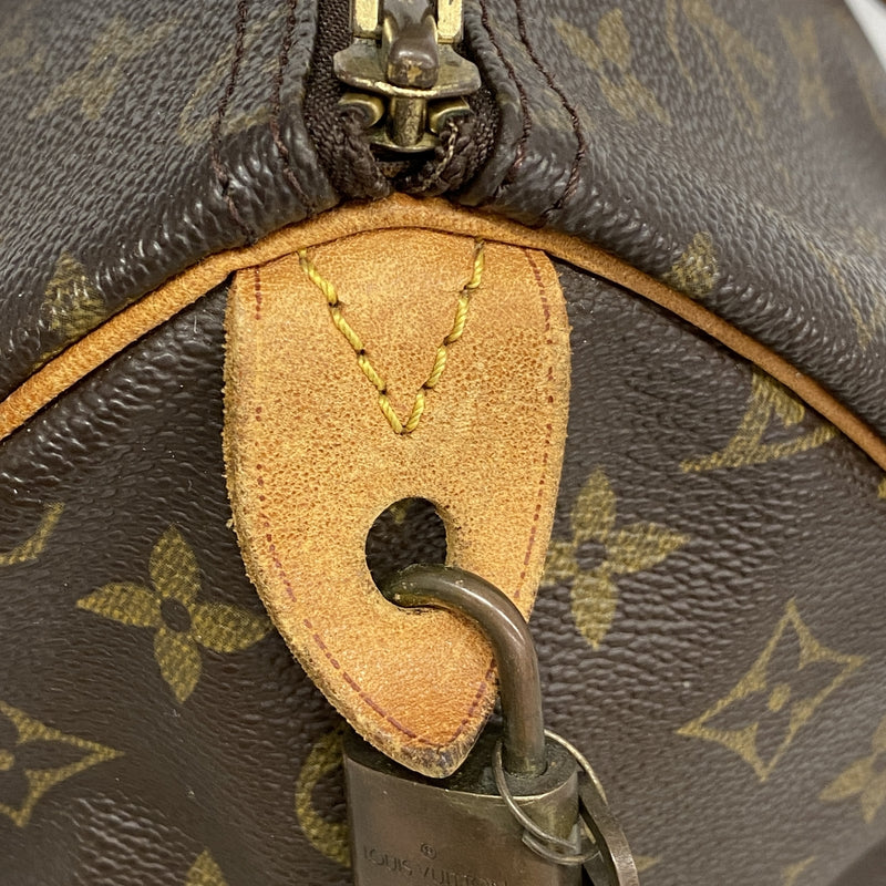 【6kd4845】ルイヴィトン ハンドバッグ モノグラム スピーディ35 M41107 ブラウン【中古】レディース