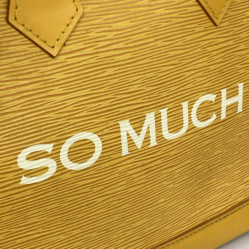 【6kd4853】ルイヴィトン ハンドバッグ エピ シンゾーン アルマ M52149 ジョーヌ【中古】レディース