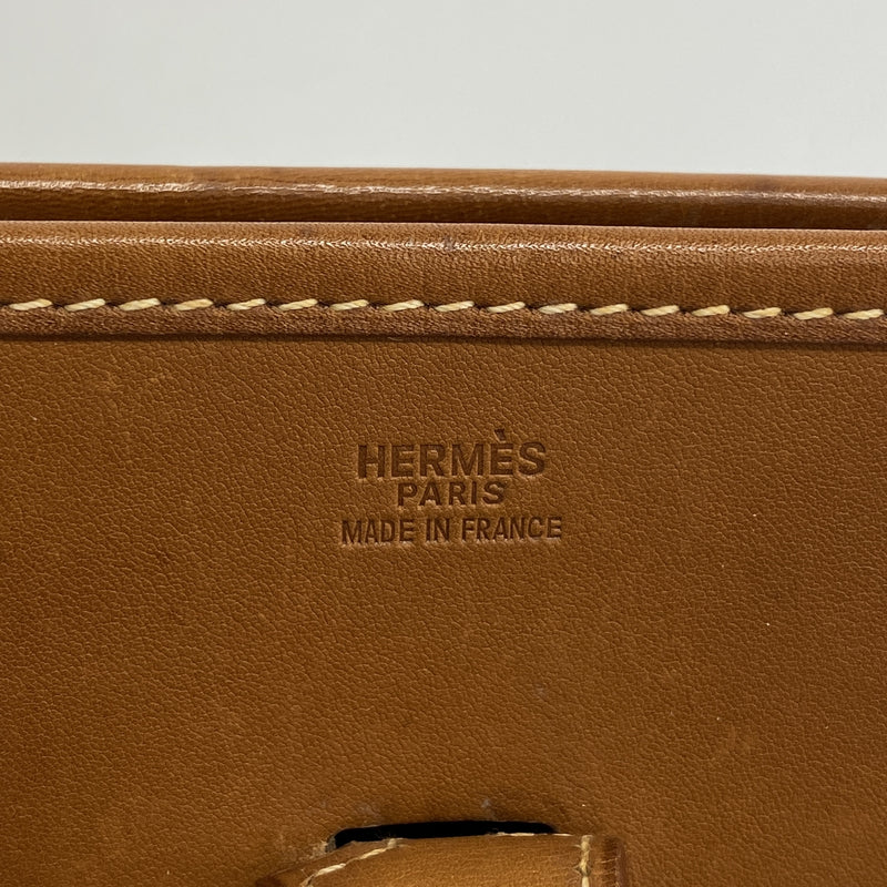 【6kd4864】エルメス ショルダーバッグ エヴリン1PM バレニア フォーヴ シルバー金具 □D刻印【中古】レディース