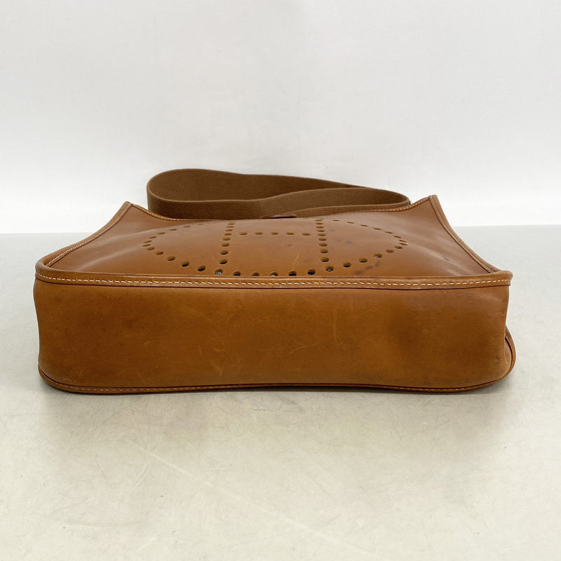 【6kd4864】エルメス ショルダーバッグ エヴリン1PM バレニア フォーヴ シルバー金具 □D刻印【中古】レディース