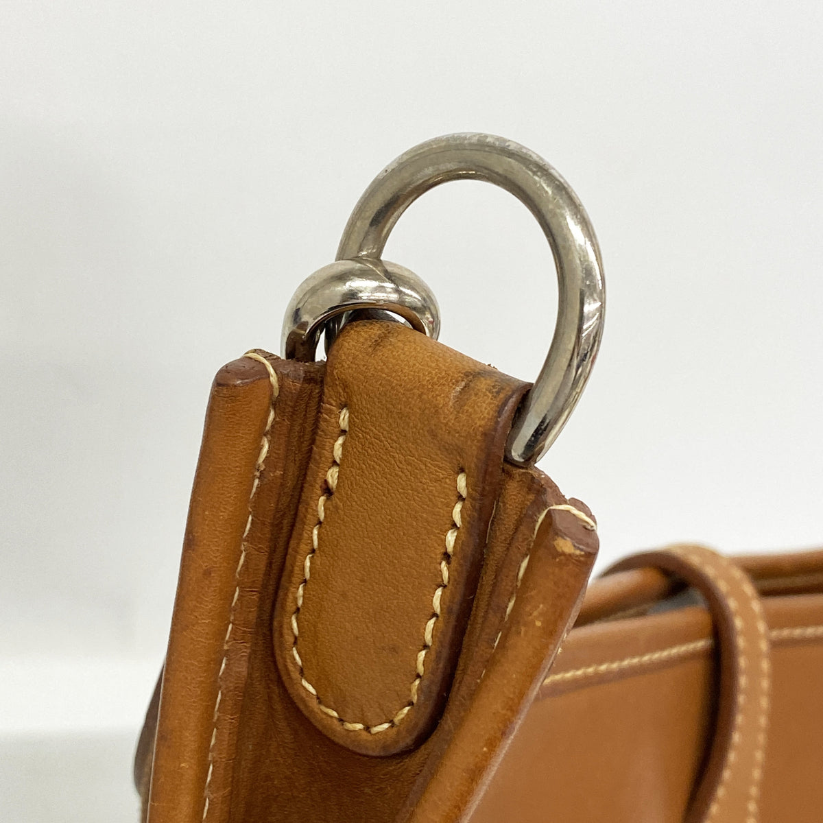 【6kd4864】エルメス ショルダーバッグ エヴリン1PM バレニア フォーヴ シルバー金具 □D刻印【中古】レディース
