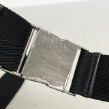 【6kd4865】グッチ ウエストバッグ シェリーライン 122350 ナイロン ブラック シルバー金具【中古】メンズ レディース ユニセックス