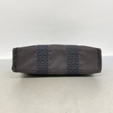 【6kd4883】エルメス トートバッグ エールラインPM ナイロン グレー シルバー金具【中古】メンズ レディース ユニセックス