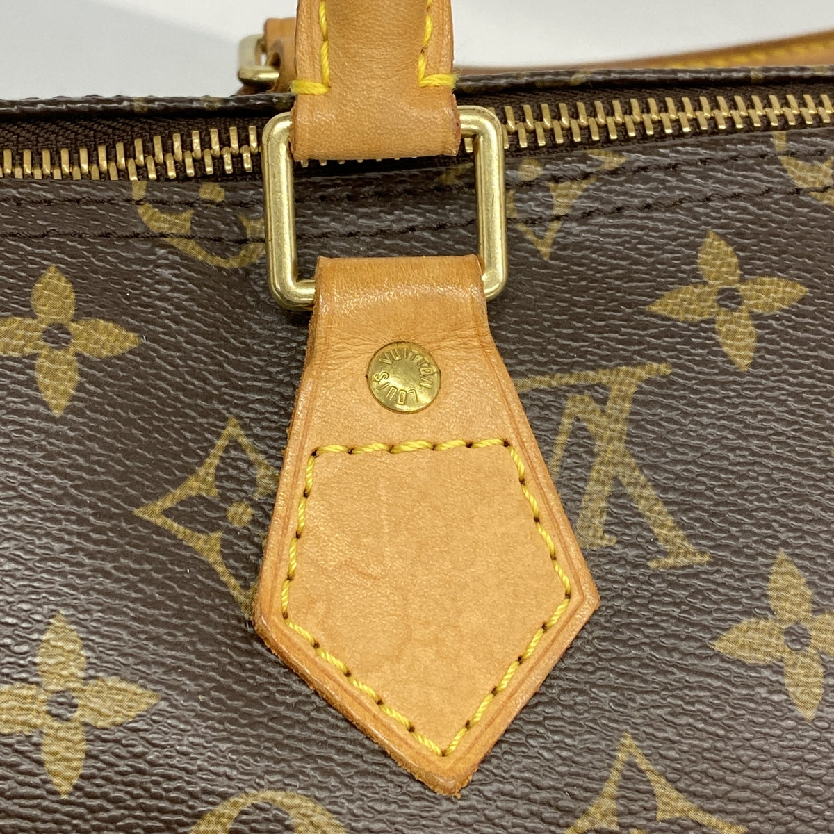 【6kd4887】ルイヴィトン ハンドバッグ モノグラム スピーディ35 M41107 ブラウン【中古】レディース