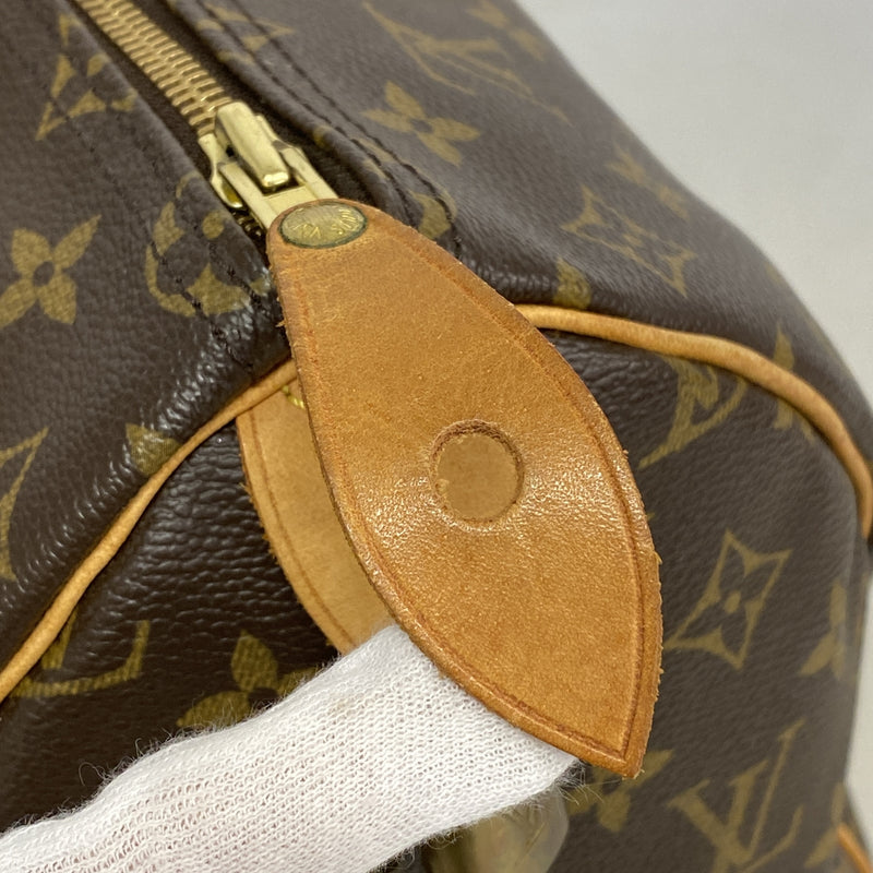 【6kd4887】ルイヴィトン ハンドバッグ モノグラム スピーディ35 M41107 ブラウン【中古】レディース