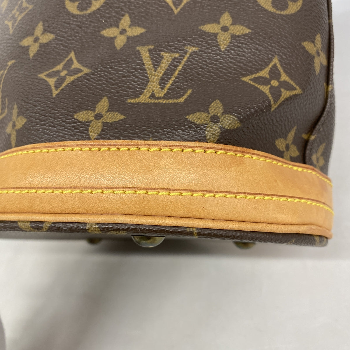 【6kd4910】ルイヴィトン トートバッグ モノグラム バケットPM M42238 ブラウン【中古】レディース